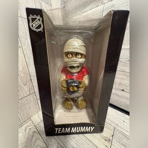 NHL Team Mummy Action Figure - Red and Black